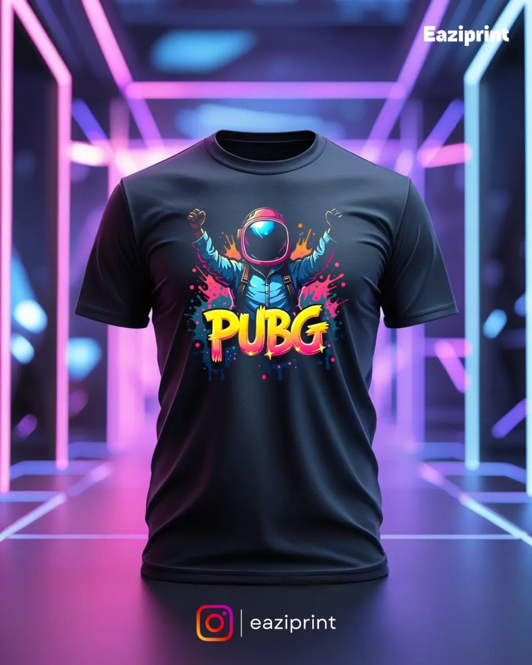 Winner Winner Chicken Dinner – PUBG Gaming Graphic T-Shirt